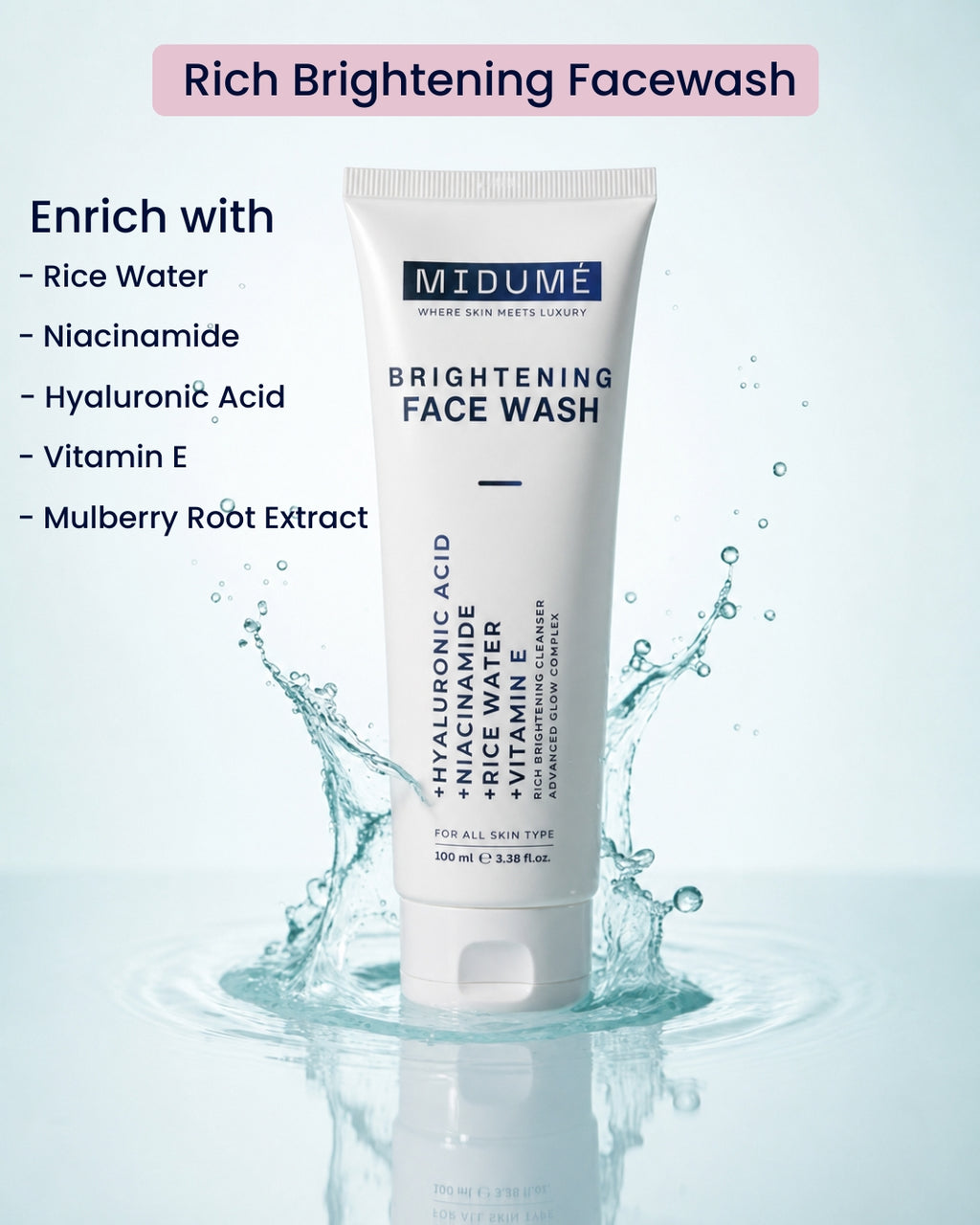 Brightening Facewash | Advanced Glow Complex - 100 Ml