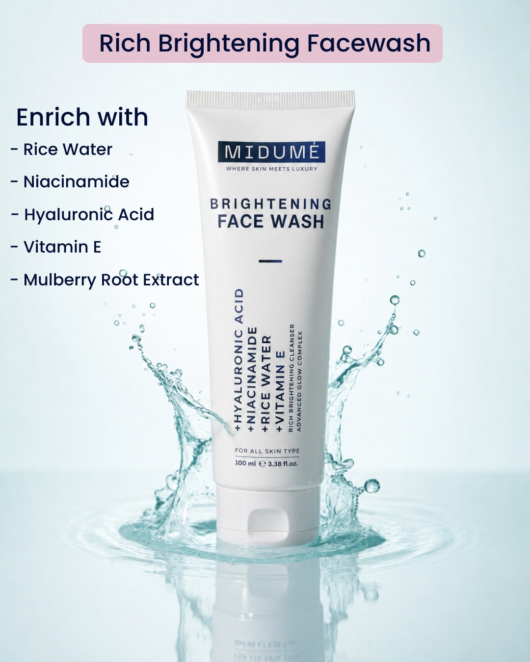 Brightening Facewash | Advanced Glow Complex - 100 Ml