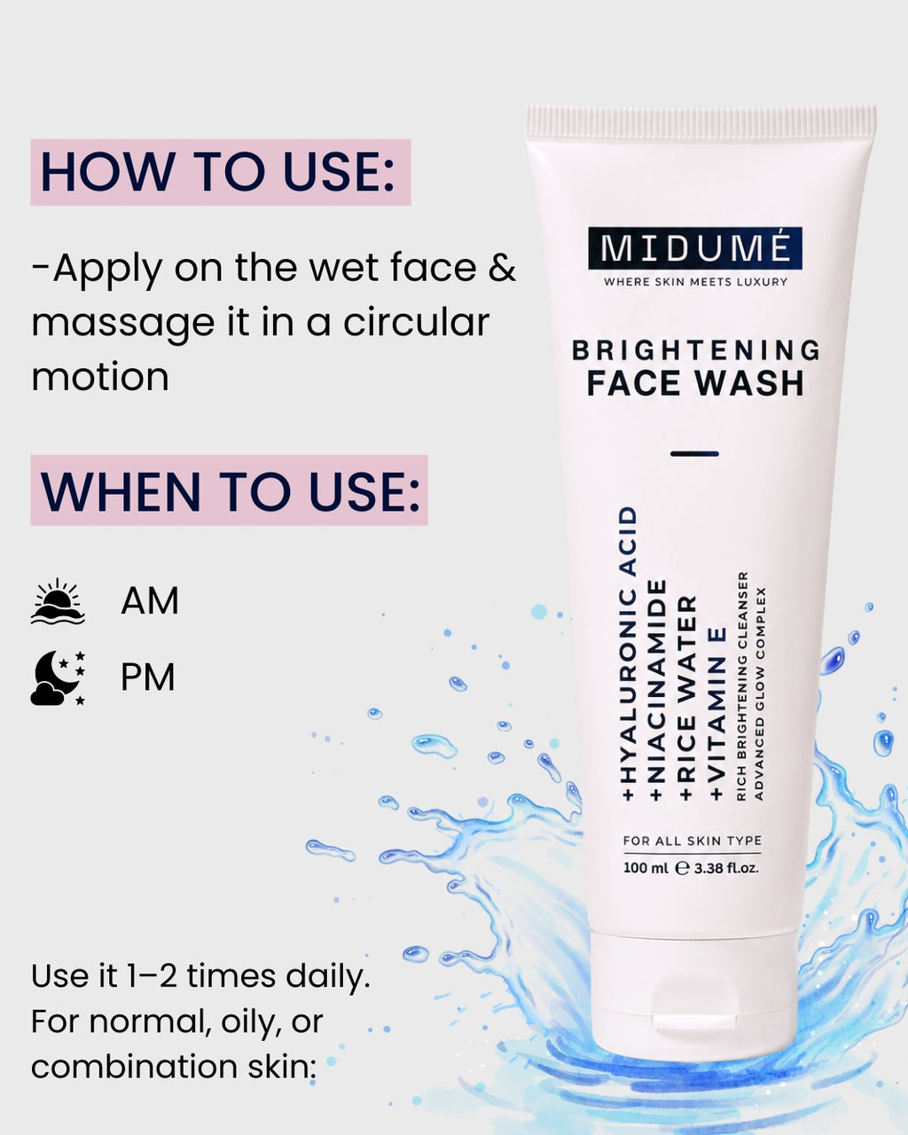 Brightening Facewash | Advanced Glow Complex - 100 Ml