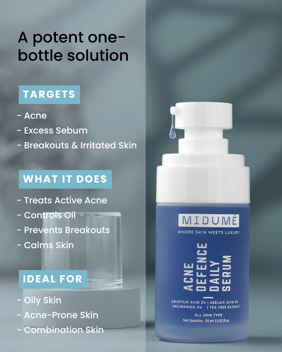 MIDUMÉ Acne Defence Duo Bundle- Acne Defence Serum — image 4