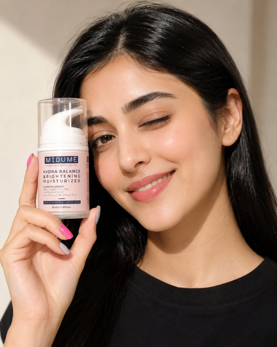 Hydra Balance Brightening Moisturizer-Non-Greasy, Oil Free with Alpha Arbutin & Kojic Acid - 50 Ml