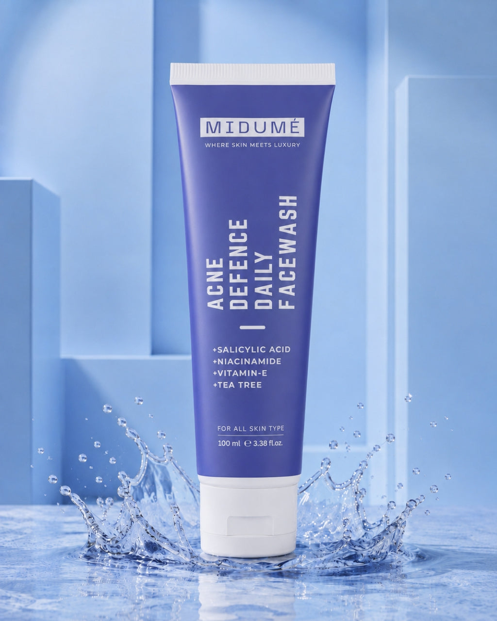 MIDUMÉ Acne Defence Daily Face Wash - 100 Ml