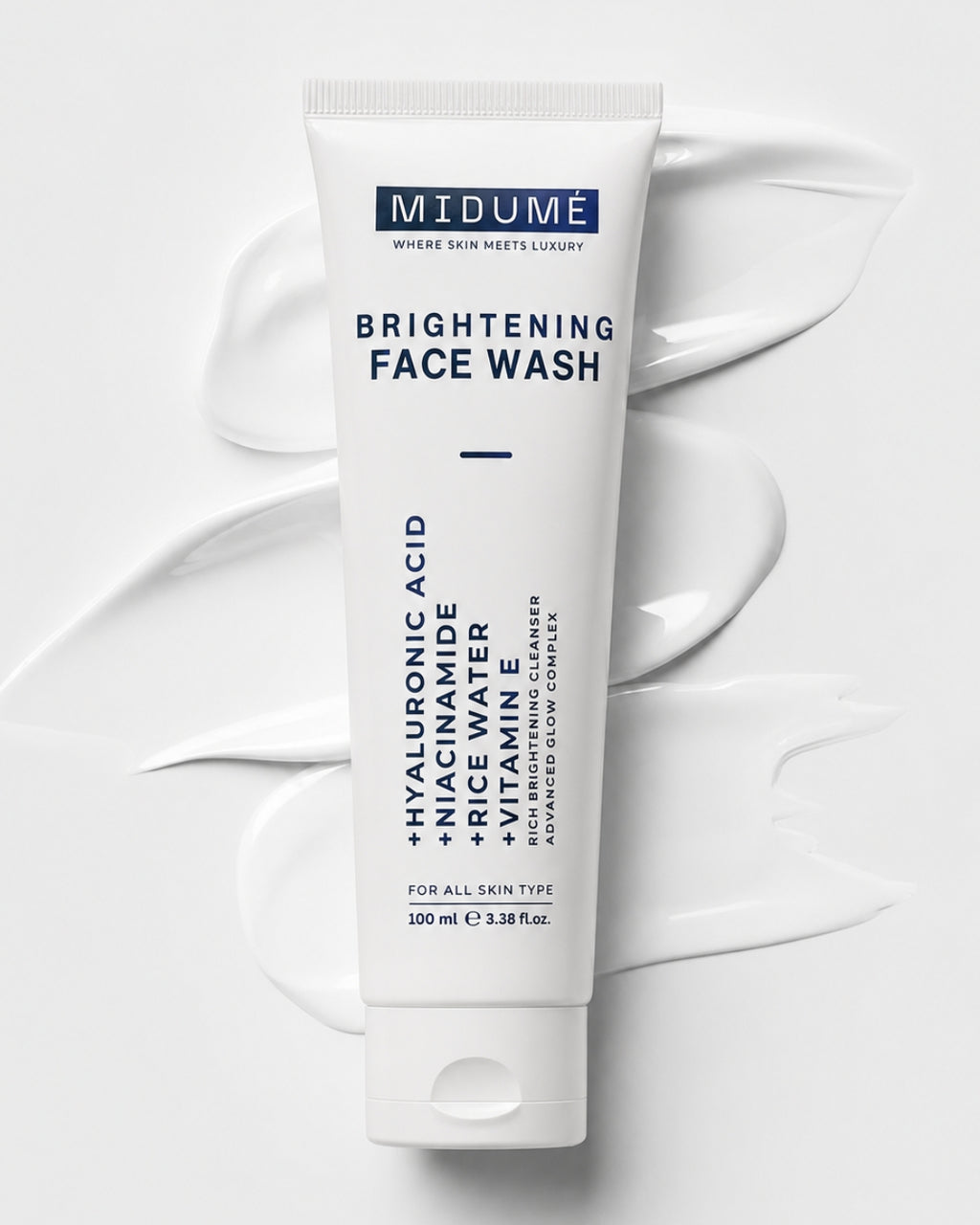 MIDUMÉ Brightening Face Wash | Advanced Glow Complex - 100 Ml