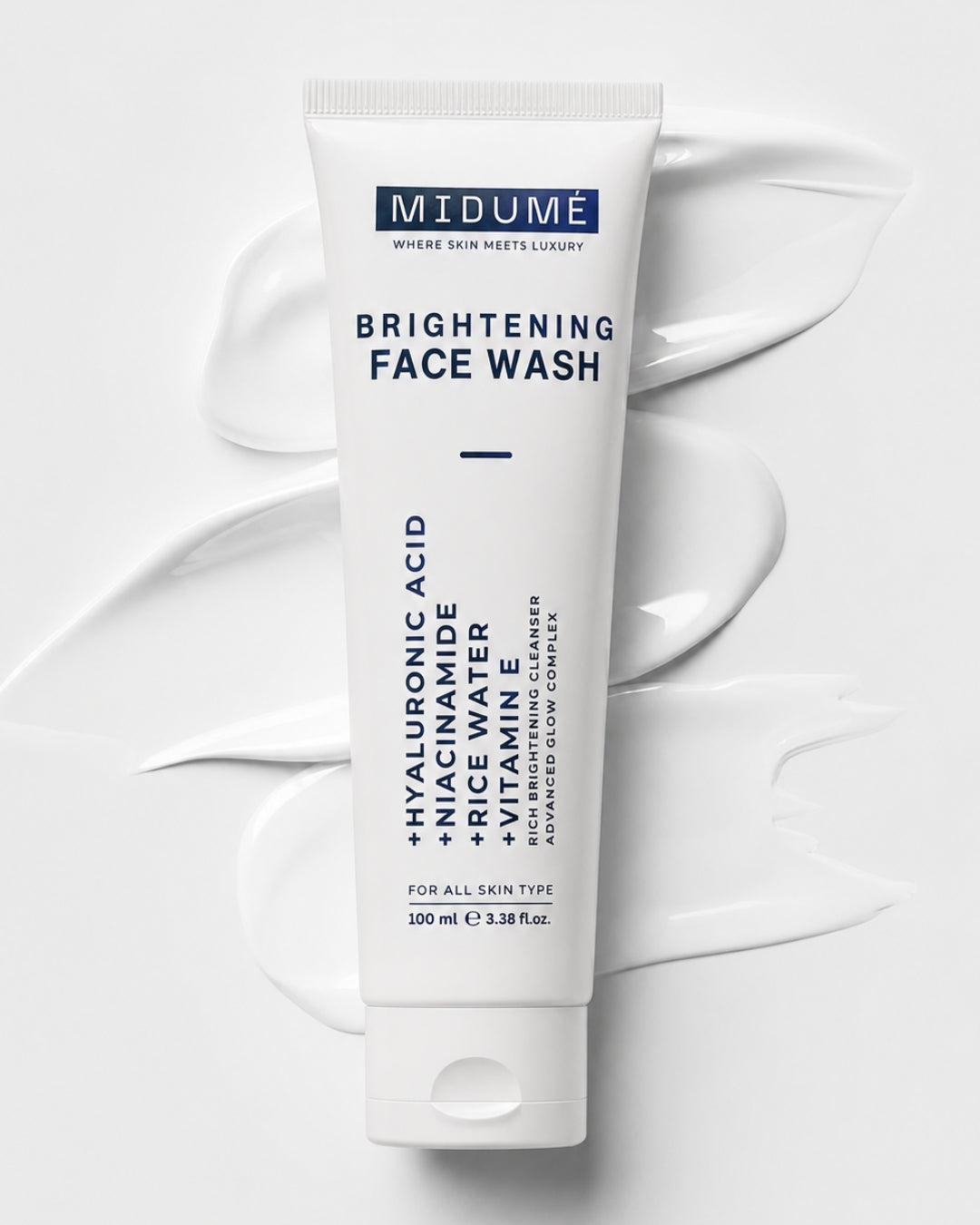 MIDUMÉ Brightening Face Wash | Advanced Glow Complex - 100 Ml
