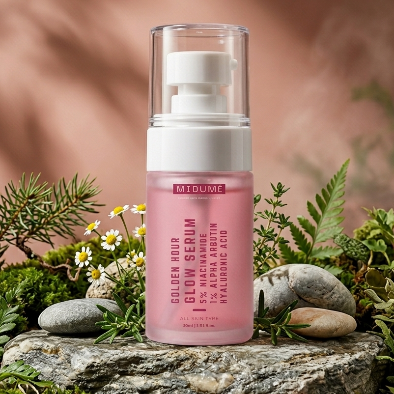 Golden Hour Glow Serum with 5% Niacinamide, 1% Alpha Arbutin- 30 Ml