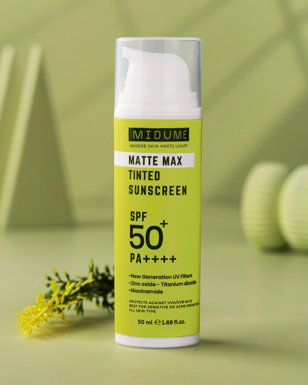 MIDUME Matte Max Tinted Sunscreen SPF 50+ PA++++