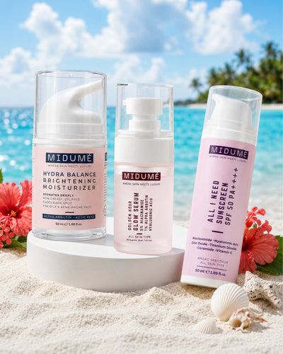MIDUMÉ No More Oily-Skin Bundle-For Oily to Combination Skin - Trio Set