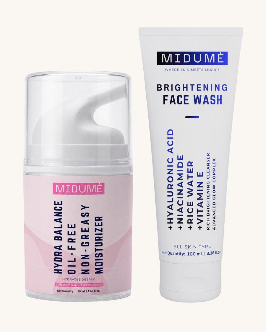 Hydration Duo - Hydra Balance Oil-Free Moisturizer with Brightening Face Wash
